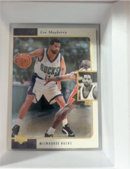 1995-96 Upper Deck #76 Lee Mayberry — front