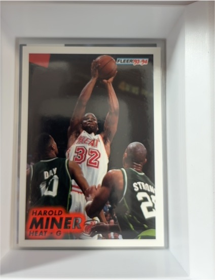 1993-94 Fleer #108 Harold Miner — front