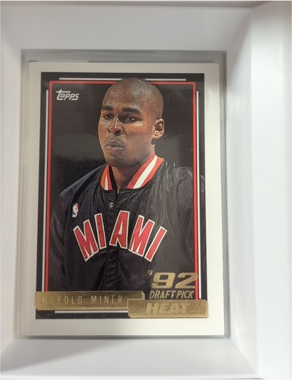 1992-93 Topps Gold #278 Harold Miner — front