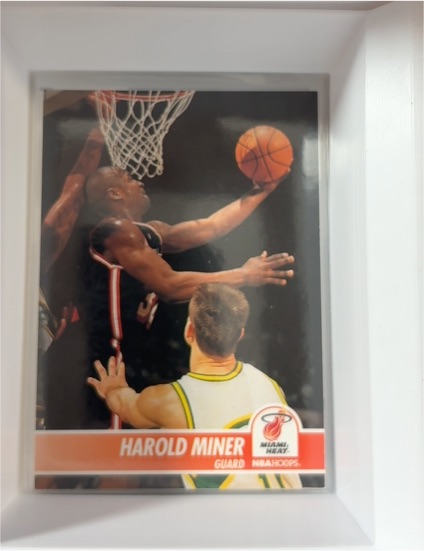 1994 Hoops #110 Harold Miner — front