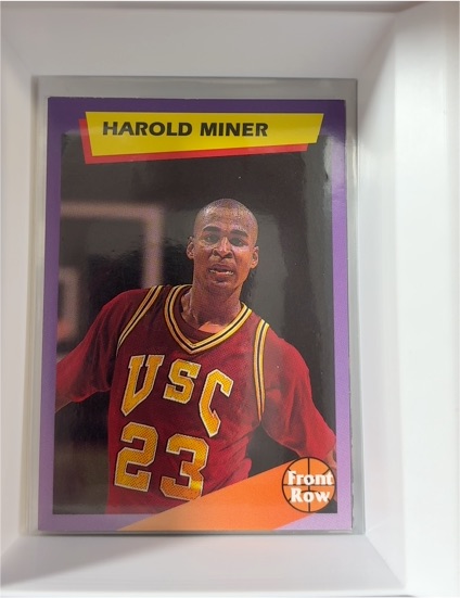 1992 Front Row Dream Picks #54 Harold Miner — front