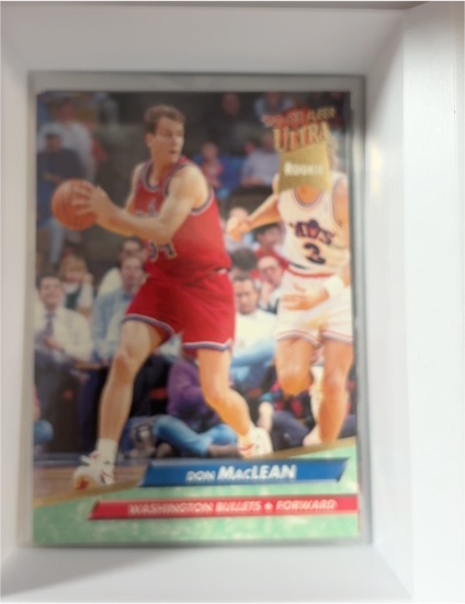 1992-93 Fleer Ultra #370 Don MacLean Rookie — front