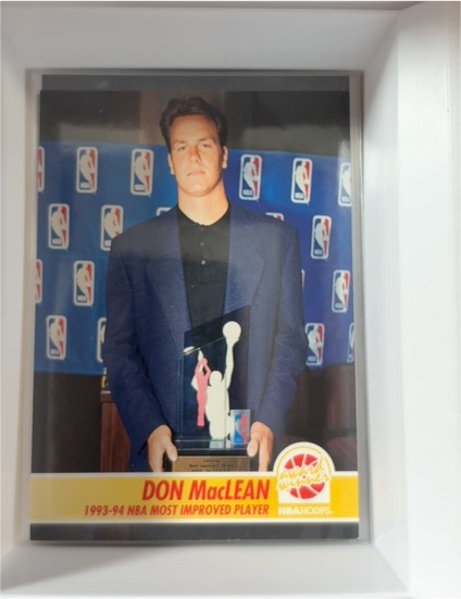 1994-95 NBA Hoops #265 Don MacLean — front