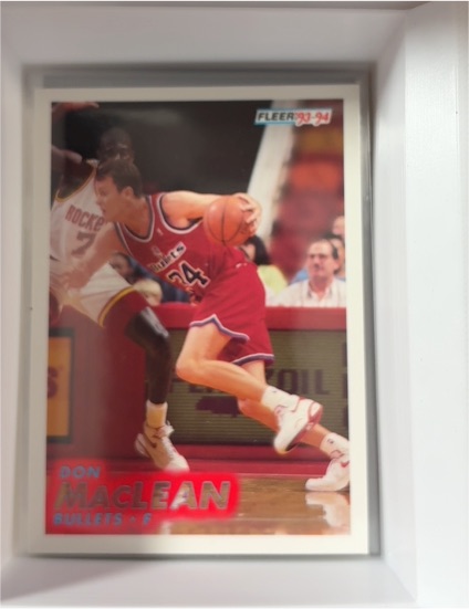 1993-94 Fleer #395 Don MacLean — front