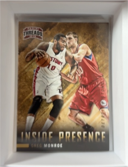 2012-13 Panini Threads #11 Greg Monroe — front