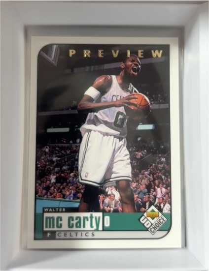 1998-99 Upper Deck UD Choice Preview #9 Walter McCarty — front