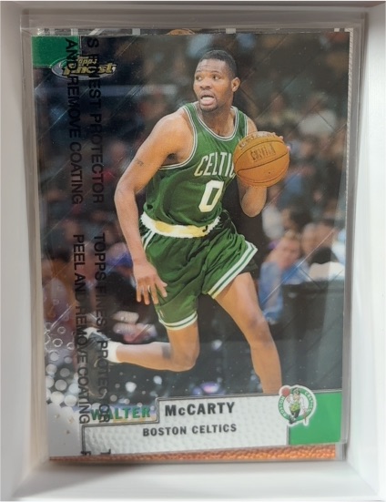 1999-00 Topps Finest #68 Walter McCarty — front