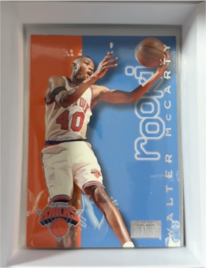 1996-97 SkyBox Premium #223 Walter McCarty Rookie — front