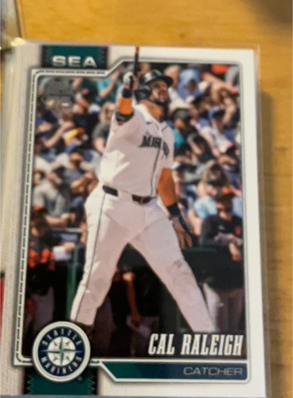 2026 Topps Series 1 #140 Cal Raleigh — front
