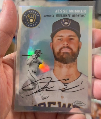 2023 Topps Chrome Platinum Anniversary #264 Jesse Winker — front