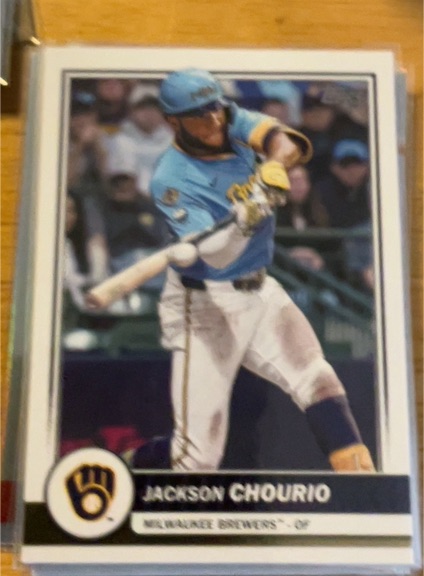 2025 Topps Archives Boardwalk and Baseball #87BB-19 Jackson Chourio — front