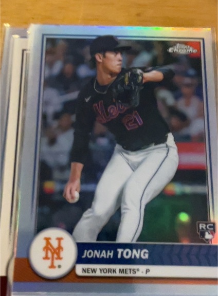 2026 Topps Series 1 #4 Jonah Tong — front