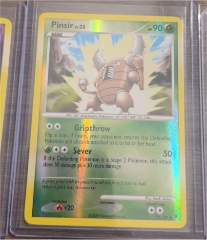 2009 Pokémon Platinum Supreme Victors #75 Pinsir — front