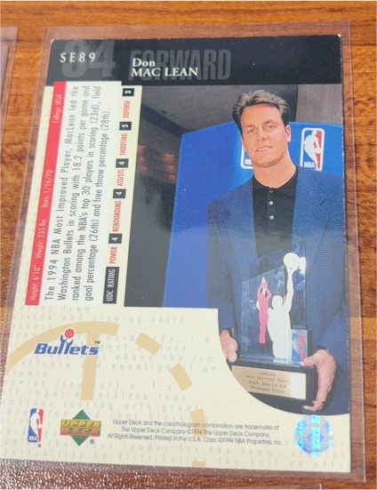 1994-95 Upper Deck Special Edition #SE89 Don MacLean — front
