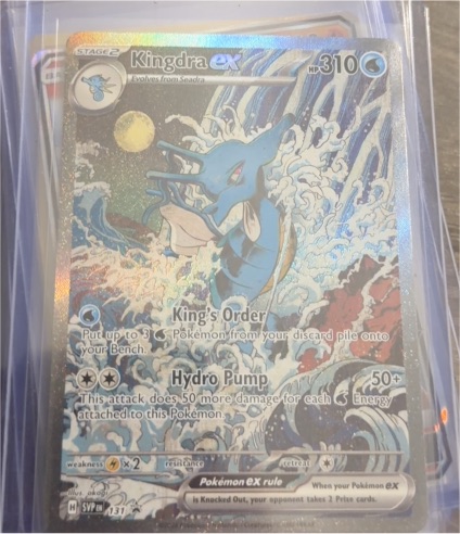 2024 Pokémon Kingdra ex SVP 131 — front