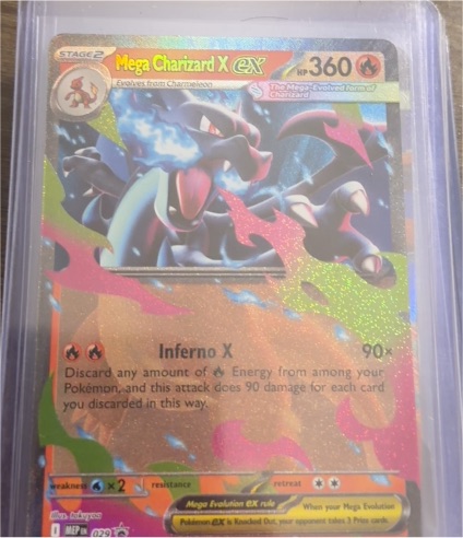 2009 Pokémon Mega Charizard X ex #013 — front