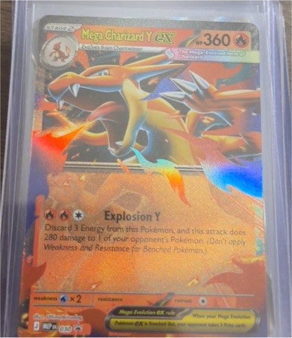 Mega Charizard Y ex 030 Mega Evolution Promo — front