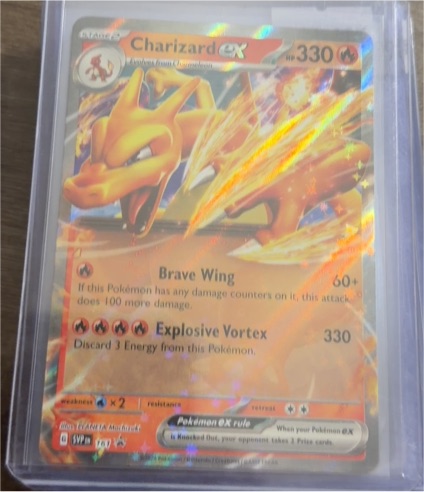 2022 Pokémon TCG SV: Scarlet & Violet Promo #161 Charizard ex — front