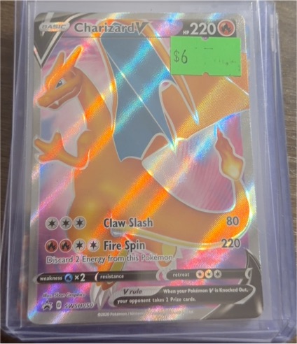 2020 Pokémon Champions Path #SWSH050 Charizard V — front