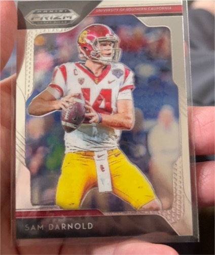 2019 Panini Prizm Draft Picks #85 Sam Darnold — front