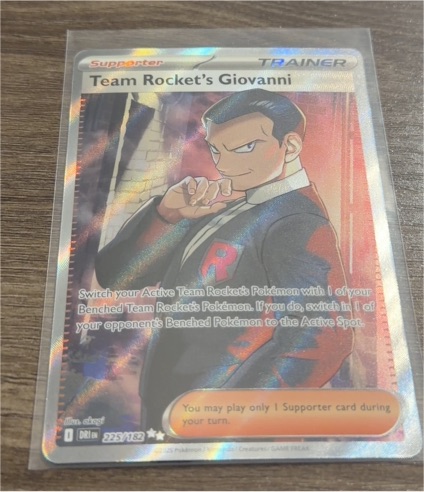 2022 Pokémon Sv10: Destined Rivals #225 Team Rocket's Giovanni — front