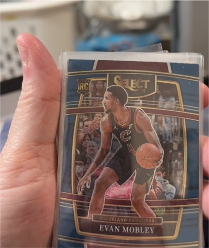 2021-22 Panini Select #5 Evan Mobley — front