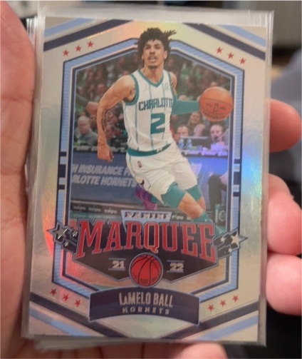 2021-22 Panini Chronicles Marquee #361 LaMelo Ball — front