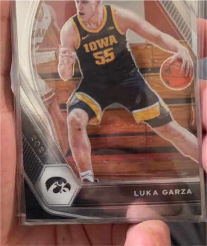 2021-22 Panini Prizm Draft Picks #51 Luka Garza — front