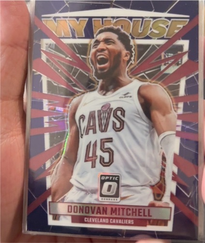 2023-24 Panini Donruss Optic My House #13 Donovan Mitchell — front