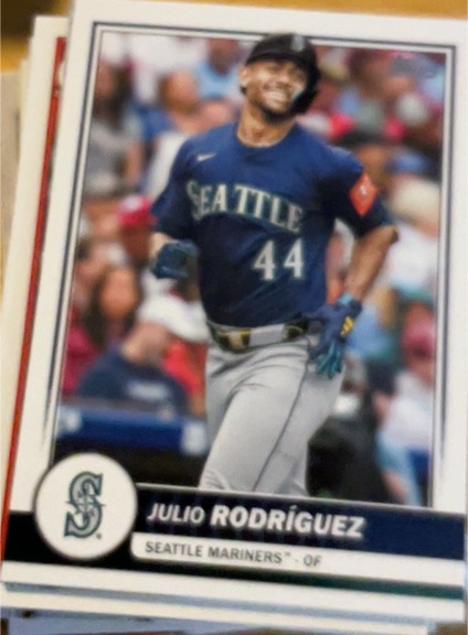2022 Topps #659 Julio Rodriguez — front