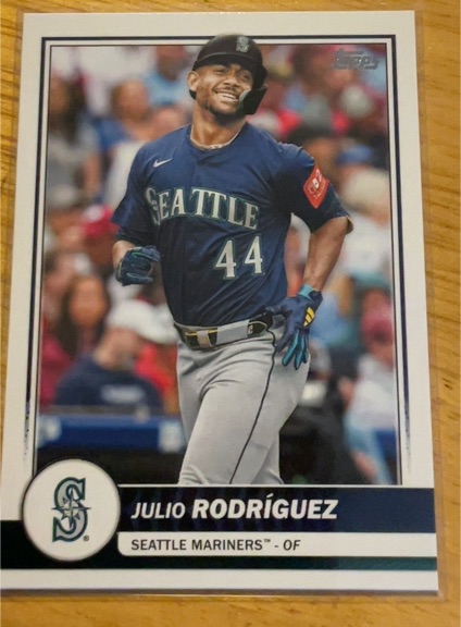 2022 Topps #44 Julio Rodriguez — front
