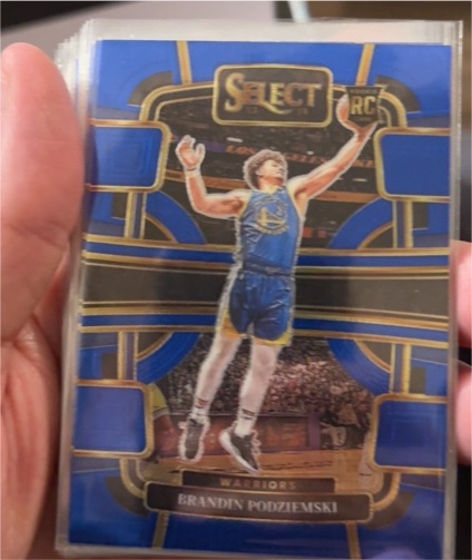2023-24 Panini Select #93 Brandin Podziemski — front