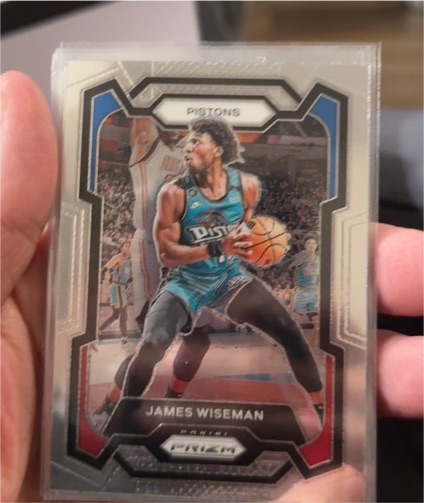 2023-24 Panini Prizm #86 James Wiseman — front