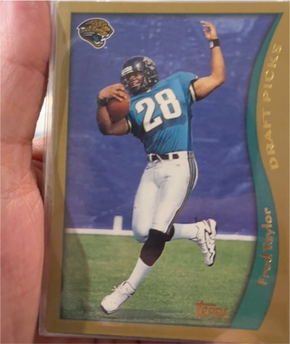 1998 Topps #339 Fred Taylor — front
