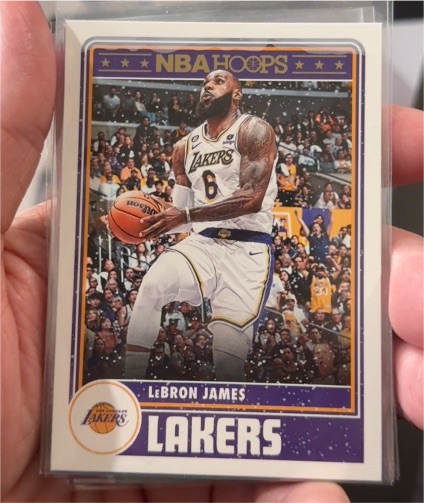 2023-24 Panini NBA Hoops #290 LeBron James — front