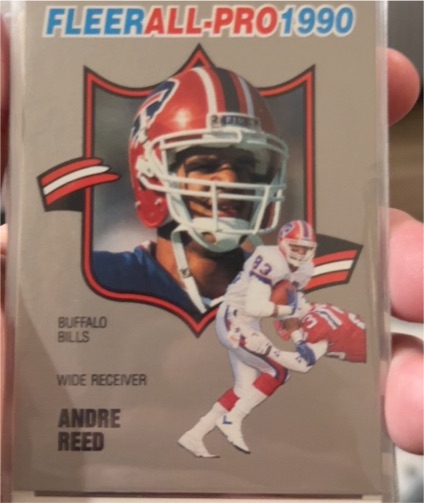 1990 Fleer All-Pro #24 Andre Reed — front