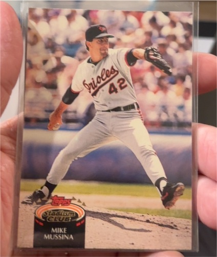 1992 Topps Stadium Club #225 Mike Mussina — front