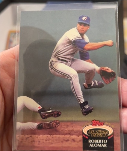 1992 Topps Stadium Club #159 Roberto Alomar — front