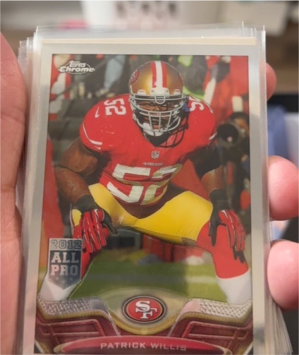 2012 Topps Chrome #80 Patrick Willis — front