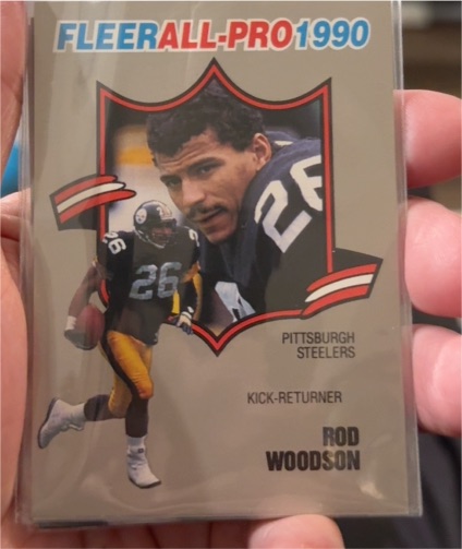 1990 Fleer All-Pro #25 Rod Woodson — front