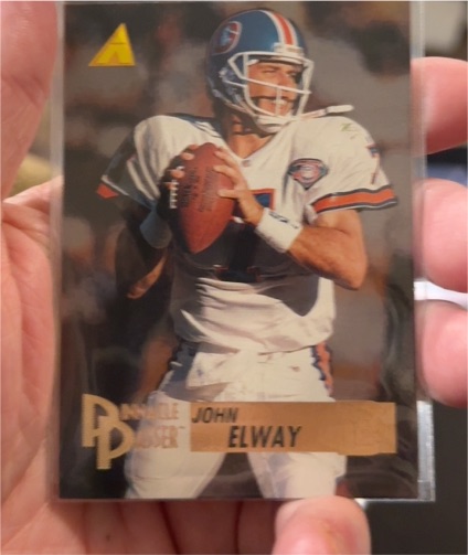 1995 Pinnacle #198 John Elway — front