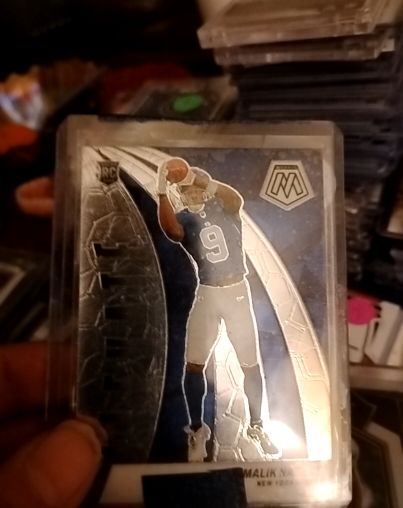 2024 Panini Mosaic Elevate #3 Malik Nabers Rookie Card — front
