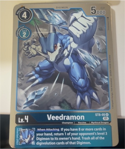 2021 Digimon Card Game #ST8-05 Veedramon — front