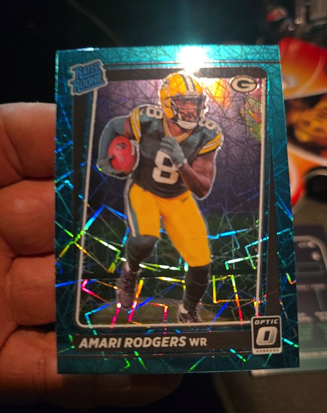 2021 Donruss Optic #261 Amari Rodgers — front