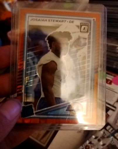 2025 Panini Donruss Optic #376 Josaiah Stewart — front
