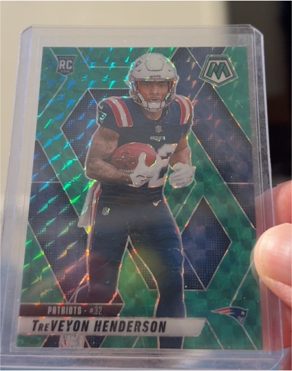 2025 Panini Mosaic #325 TreVeyon Henderson — front