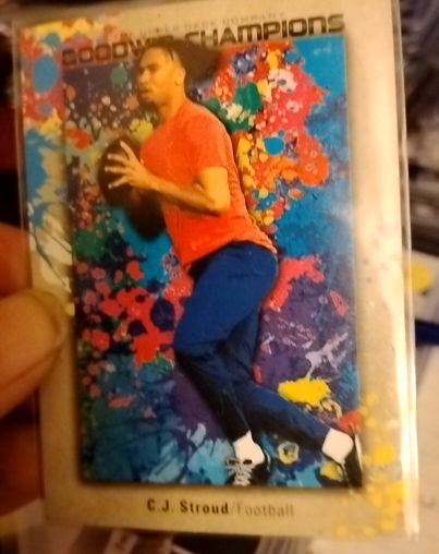 2024 Upper Deck Goodwin Champions Splash of Color #132 C.J. Stroud — front