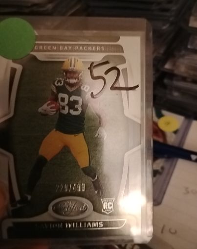 2025 Panini Certified #176 Savion Williams RC Green Bay Packers — front