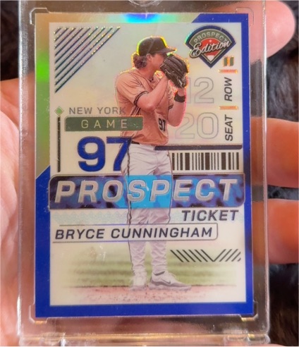 2024 Panini Prospect Edition #13 Bryce Cunningham — front