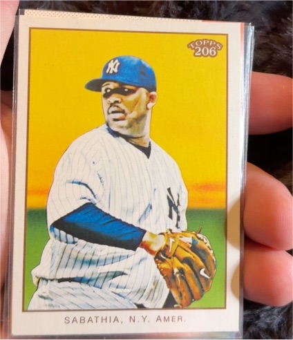 2009 Topps 206 #231 CC Sabathia — front